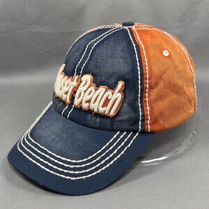Sunset Beach Strapback Hat Cap Jacobson Golfing Tennis Souvenir Dad Casual Mens